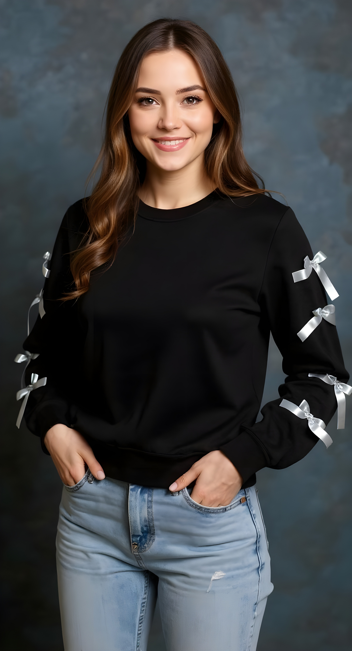 Tania Black Sweater