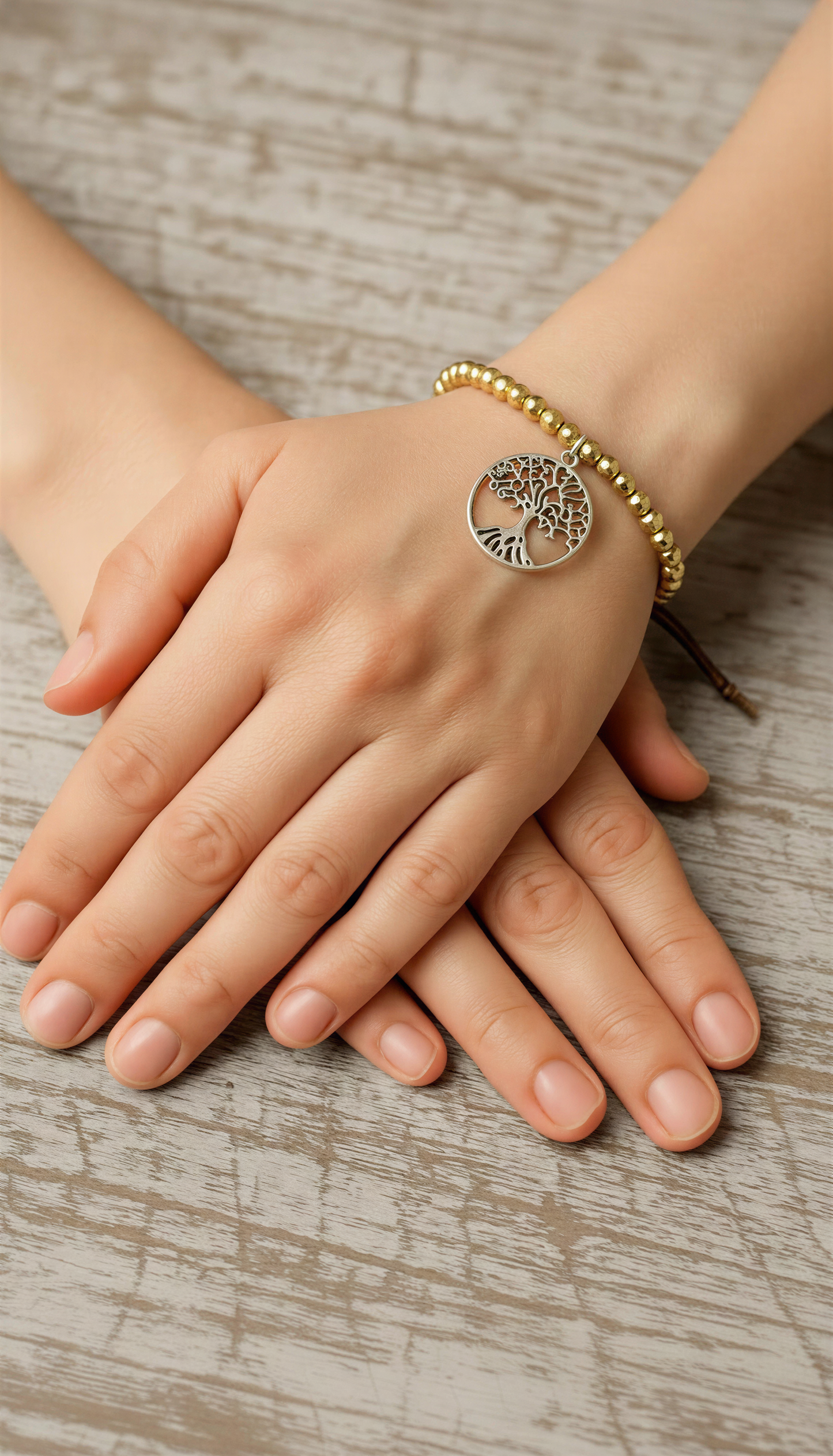 Tree Of Life Large Bead Bracelet